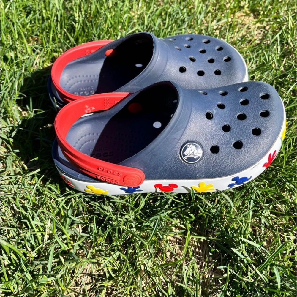 Mickey Mouse light up crocs